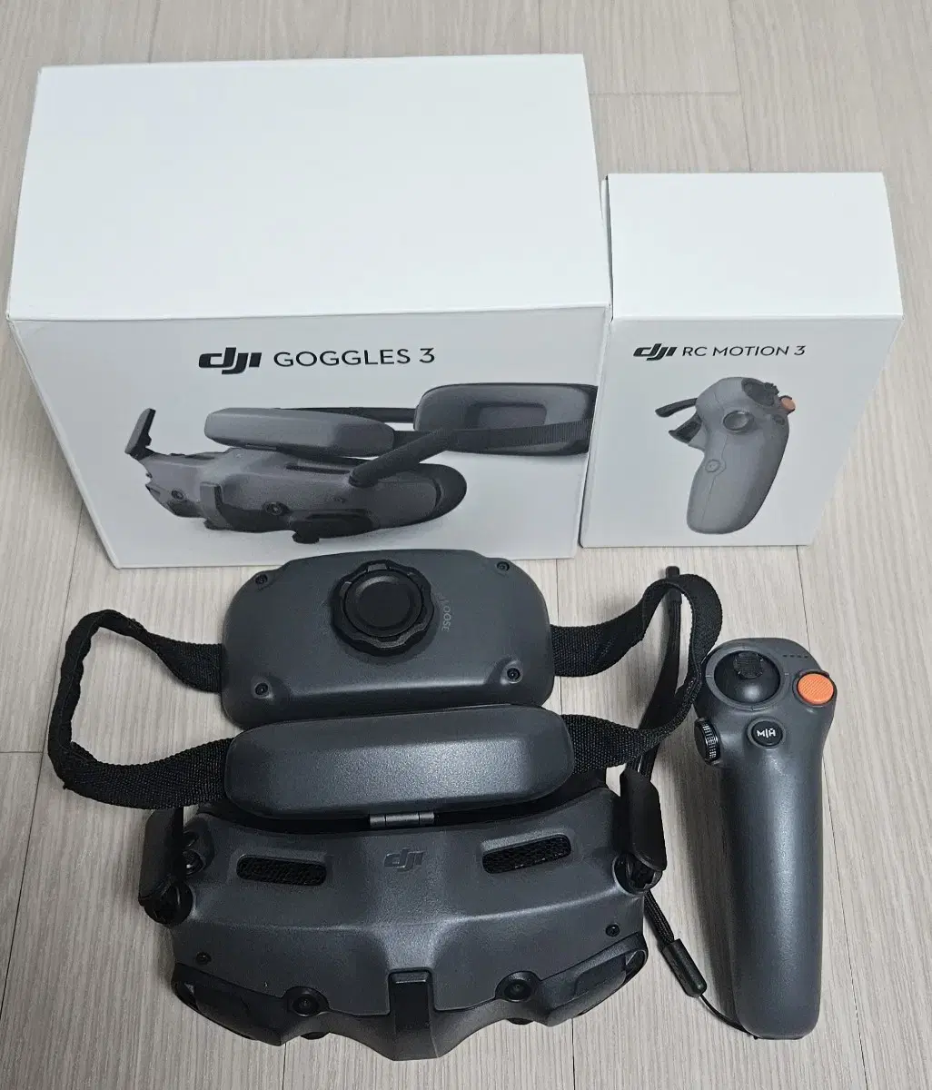 Dji 고글3+모션3